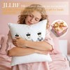 Nautical Seagull Pillow Cover 18x18 Double-Sided, Nautical Decor for Home,