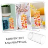 ABOOFAN Transparent Acrylic Flower Holder for Weddings Home Decor Elegant