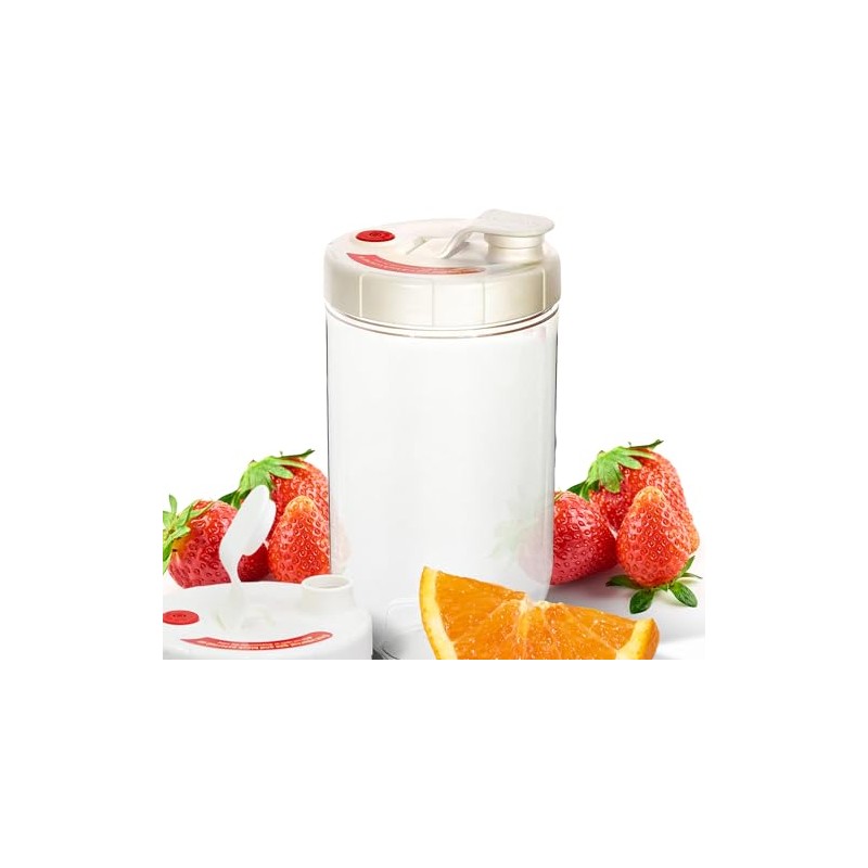 EasyCookAsia Fermentation Container 1.3 L, Airtight & BPA-Free, Ideal for