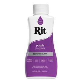 RIT DYE UR820.PURP Fabric Liquid Dye All-Purpose, Purple