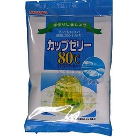 Kantenpa Cup Jelly Eatty Sea Cool, 7.1 oz (200 g) (Serves 6 x 2 Bags)