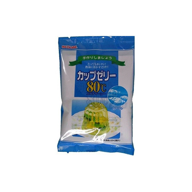 Kantenpa Cup Jelly Eatty Sea Cool, 7.1 oz (200 g)