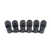 Mxeol Boat 3 Bow Bimini Top Fittings Hardware Set Black