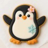 Mighty Gadget Cute Penguin Cookie Cutter & Stamp – 4x3.33"
