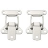 HJGarden 2PCS Stainless Steel Hasp Toggle Latch Buckle Small Lock