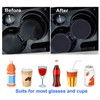 Car Cup Coaster, 2 PCS Non-Slip Car Cup Holder Coaster,