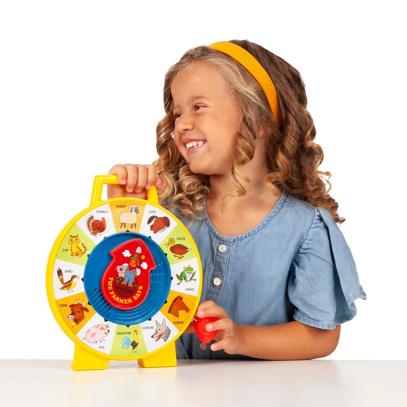 Fisher Price Classics - Farmer Says See 'n Say -