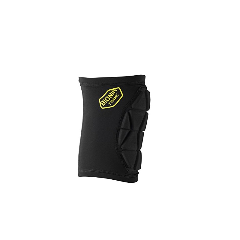 Uhlsport Bionikframe Knieschoner, schwarz/Fluo gelb, S