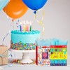 2-Pack 12.6" Large Happy Birthday Gift Bags for Birthday Party