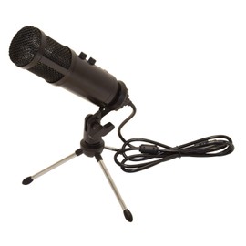 Citronic | USB Microphone Kit, Recording Microphone, Plug & Play Condenser Computer Mic for Podcast, Game, YouTube Video, Stream, Voice Over