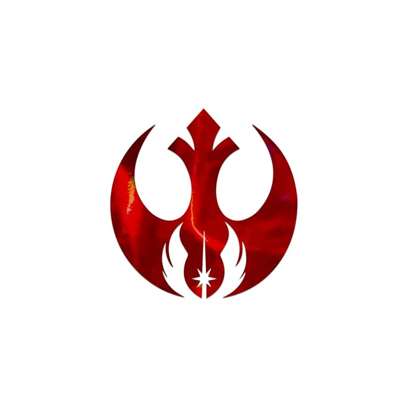 Rebel Jedi Symbol Decal Vinyl Sticker Auto Car Truck Wall