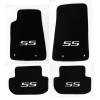 AFM NEW BLACK Floor Mats 2010-2015 Camaro Embroidered SS Logo