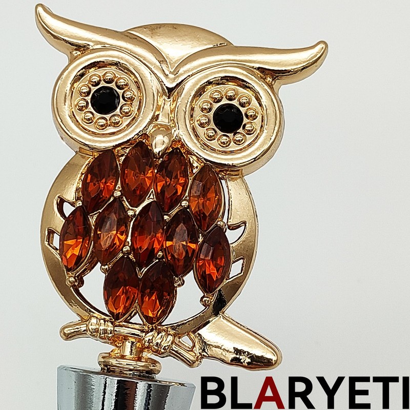 BLARYETI Owl Wine Stopper Bottle Sealer Bottle Plug for Wine