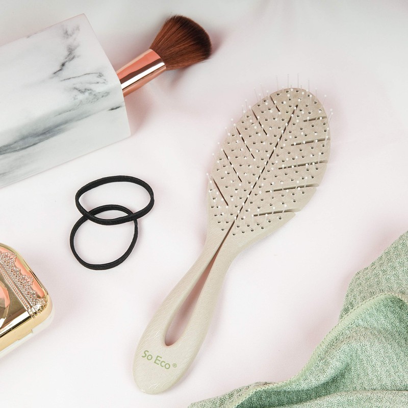 So Eco Biodegradable Detangling Leaf Brush