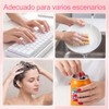 600 Pcs Uñas Postizas Transparentes con Kit 4pzs Manicure y