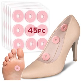 HALUTO Foot Cushion - Corn Plaster Set - Anti - Blisters Plaster Foam - Pressure Points Plasters Feet - Pressure Protection Plasters - Protection for Corns - Pressure Protection Rings