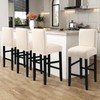 Fuloon Waterproof Chair Covers, Bar Stool, Stretch Jacquard Bar Stool