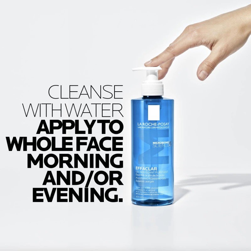 La Roche Posay Effaclar Foaming Gel Cleanser-400ml Oil control and