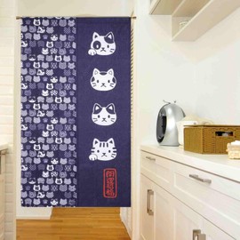 Noren Noren Fashionable Room Divider Curtain NR1087 Long Blindfold Blackout Entrance Stairs Hallway Living Room Dressing Room Bath Doorway Curtain Privacy Protection Door Curtain Divider Curtain