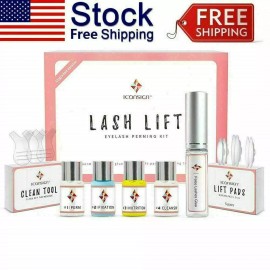 8 In 1 Eyelash Perm Kit Lash Lift Kit Semi-Permanent Curling Perming Wave 
