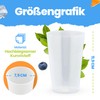 Trinklicht® 25 Reusable Cups Reusable Drinking Cups 0.3 L Shatterproof