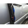 XtremeAuto® 4 x BLUE, Car Door Safety Reflectors/Protectors, FRONT and