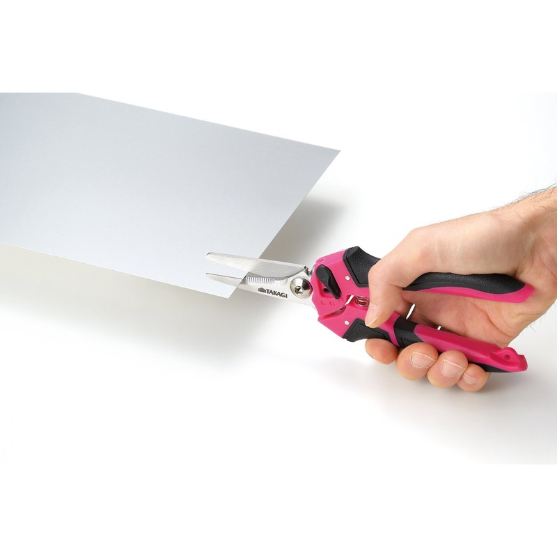 Takagi MS-215 All Purpose Shears, Straight, Stainless Steel, 8.5 inches