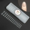 Sun&Beam Nails Nail Tips, Very Short, Round, Clear, Ultra Thin,