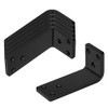 eoere 6 PCS 4" x 2" Heavy Duty Corner Brace