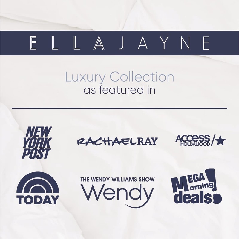 Ella Jayne White Down All Season Comforter with 100% Certified
