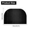 Spark Protection Plate: Fireplace Floor Plate for Fireplace 50 x