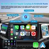 Podofo 2+32G Double Din Car Stereo with Wireless Apple Carplay