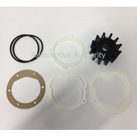 Automotive Authority Water Pump Impeller for Johnson 09-1027B, Volvo Penta 3.0, 4.3, 5.0, 5.7 V6 V8 Engines Jabsco 1210-0001 Sierra 18-3081 18-3277 3862281 21213660 21951346 OMC