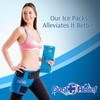 CoolRelief FlexGel - Versatile Gel Ice Pack Wrap for Knee,