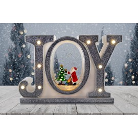 Christmas Joy Santa Musical Decoration by San Francisco Music Box Company