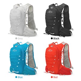 12L Cycle Hydration Backpack Lightweight Riding Vest Pack Backpack for Outdoor Running Camping Hiking Mountaineering