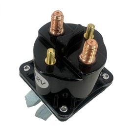 RARHMT Dump Trailer Solenoid 12V 4 Terminal 100AMP Intermittent Duty Relay – Replaces SAZ4201GJ, 391-2-C, 07522, 070009, KTI Unit, Monarch Bucher (Fits Hydraulic Dump Trailers)