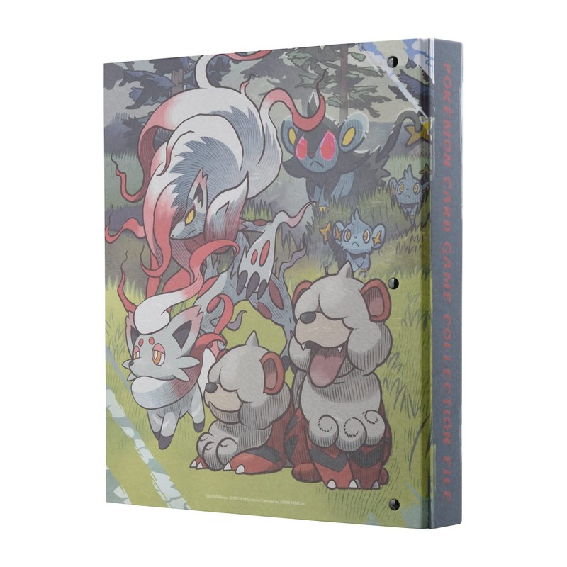 Pokemon Center Original Pokemon Card Game Collection File HISUI DAYS