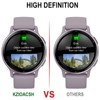 KZIOACSH Screen Protector for Garmin Vivoactive 5, 3 Pack Full Coverage 3D