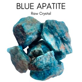 karma gems Crystals, Rocks, Jade, Crystals and Healing Stones, Witchcraft Supplies, Healing Crystals, Stones, Healing Stones, Rock Collection, Agate, Raw Stones (Blue Apatite, 2 Pcs)