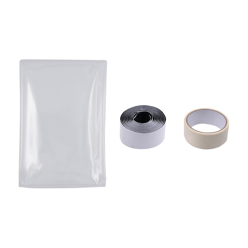 ROLLINGDOG Zip Door Dust Barrier - Plastic Door Cover for