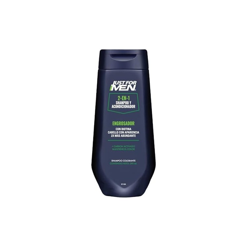 Just For Men Shampoo y Acondicionador 2 en 1 Engrosador