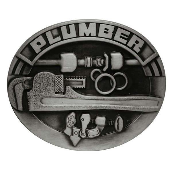 Belt Buckle Professional Worker Style Performance accessories, Plumber Worker 2,