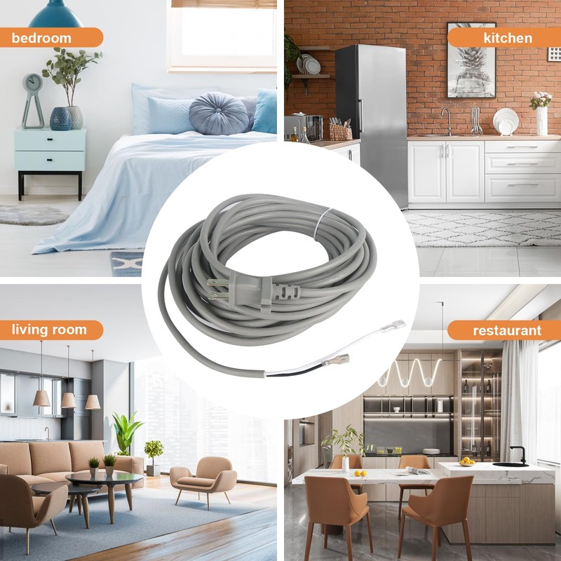 36ft AC Power Cord Replacement for Dyson DC14 Upright Vacuum