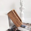 LEMCC Woven Rattan Baskets 20x14x7cm Rectangle Woven Fruit Basket Wicker