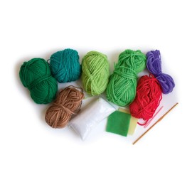 Die kleine Raupe Nimmersatt - Mein Häkelset