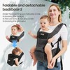 Sageky 2-in-1 Baby Carrier Hip Seat - Front Back Hip