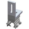 MageBracket RH with L Bracket R-Panel Trapezoidal Metal Roof Mounting