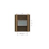 1408 Hopper Vent Window for Glass Blocks, Sheds, Cabins, Tiny