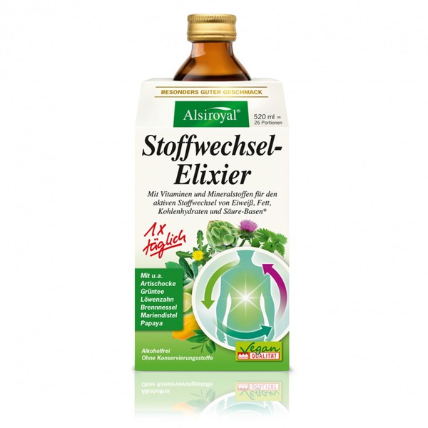 Alsiroyal Alsiroyal Metabolism Elixir 520 ml - for active metabolism